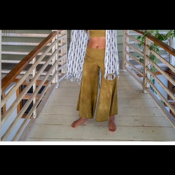Calico Alchemy organic hemp gauchos - Picture 1 of 10